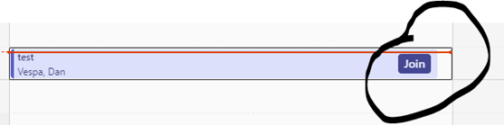 Teams Join Meeting Button