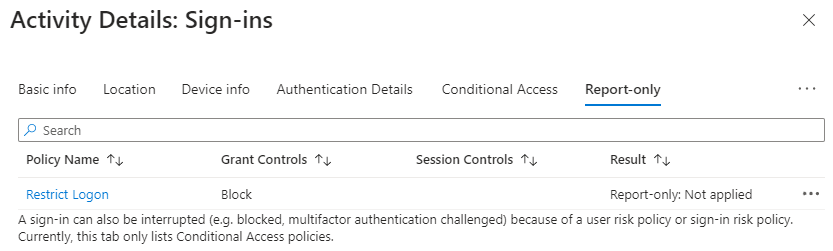 Enhance Conditional Access