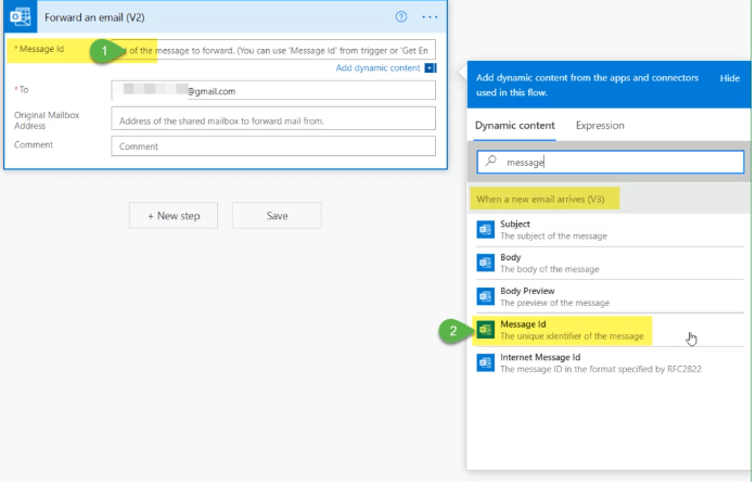 Use Power Automate (Microsoft Flow)