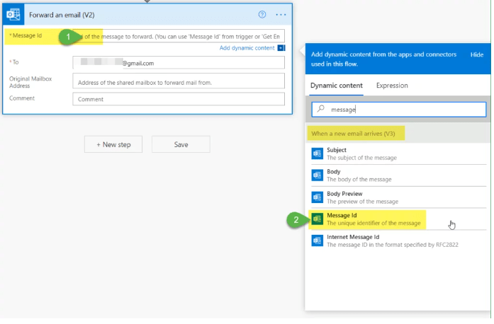 Use Power Automate (Microsoft Flow)