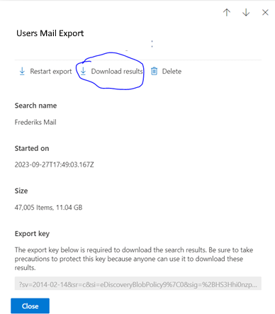 M365 Download Users Exchange Mail
