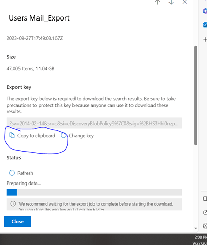 M365 Download Users Exchange Mail