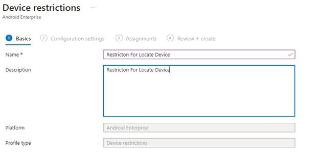 Locate Device in Endpoint