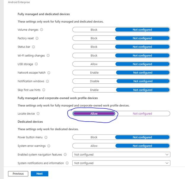 Locate Device in Endpoint