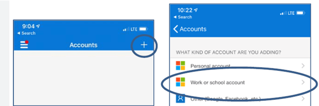 Microsoft Authenticator to MFA