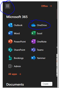 Sharing with OneDrive Online