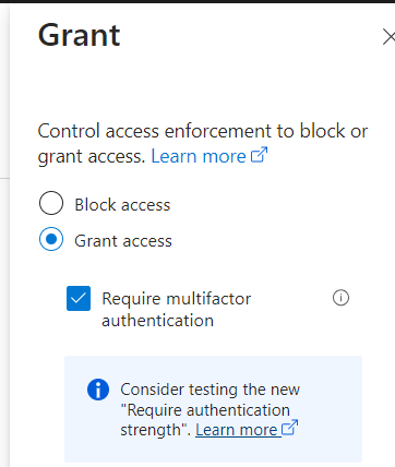 Bypass MFA With Conditional Access