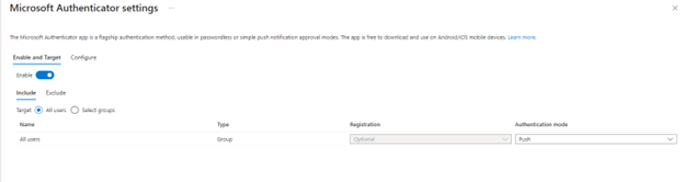 Migrate MFA and SSPR Methods