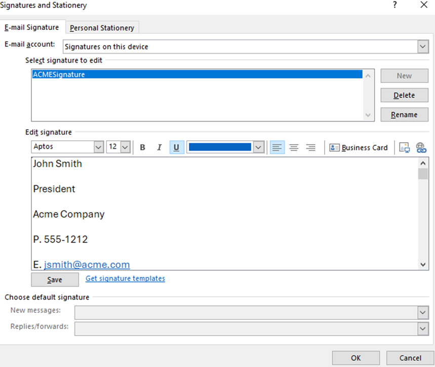 Automatically Add Signature to Outlook