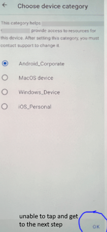 Samsung S25 and Intune Enrollment Fails