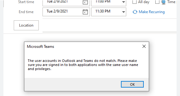 Teams Meeting Make Sure You're Signed in